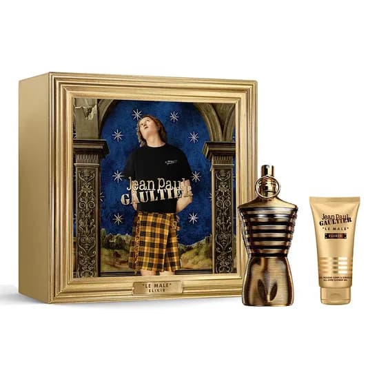 JPG Le Male Elixir Kit 125ML Parfum + Gel Douche