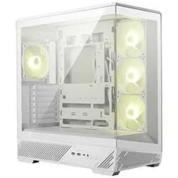 Gabinete Gamer MSI Mag Pano 130R PZ Mid Tower / 4 Cooler / Argb - Branco
