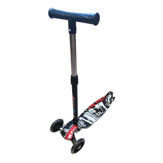 Patinete Infantil Scooter 4LIFE 601-B com LED - Estampado Mix