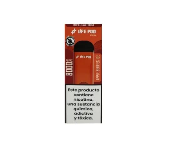 Life Pod 8K Eco Pro Refill Apple Berries Ice