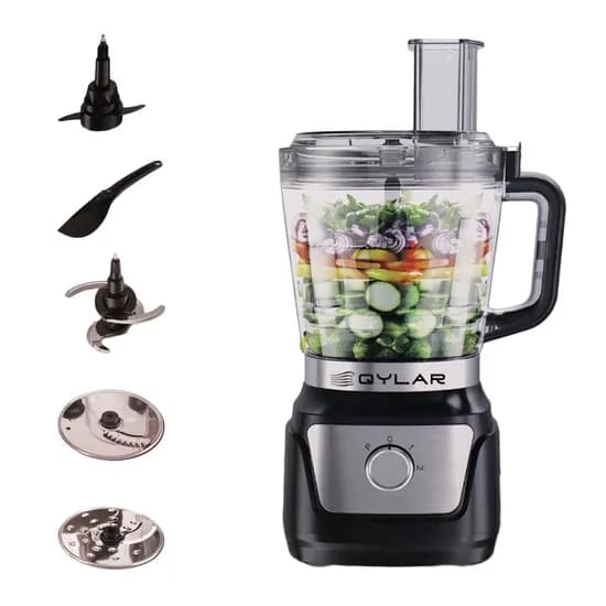 Mumultiprocessador 4 Em 1 Qylar QY1316 - 1000W - Preto - 110V