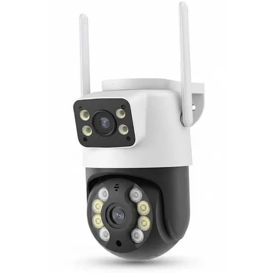 Câmera IP Abc A3055 Pro Dome Wi-Fi Dual Cam