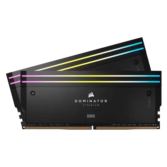 Memória Ram Corsair Dominator Titanium RGB 32GB (2X16GB) DDR5 7200MHZ - CMP32GX5M2X7200C34