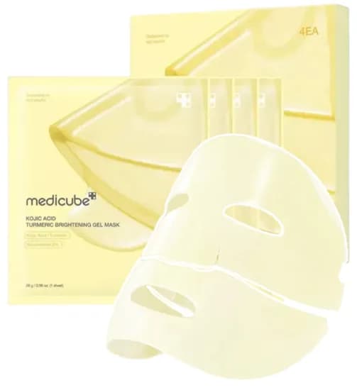 e. Medicube Kojic Acid Turmeric Brightening Gel Masc. Facial