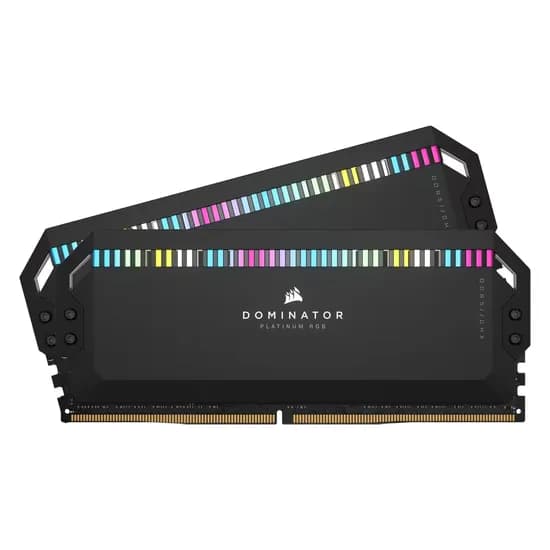 Memória Ram Corsair Dominator Platinum RGB 64GB (2X32GB) DDR5 5600MHZ - CMT64GX5M2B5600Z40K