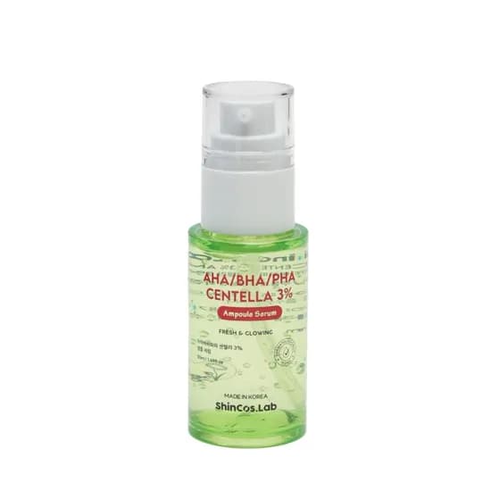 Shincos.Lab Aha/Bha/Pha Centella 3% Ampoule Serum 50ML