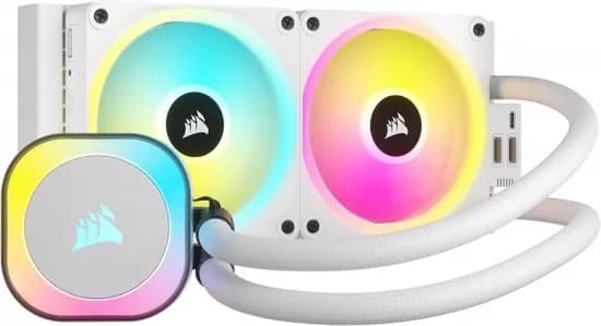 Cooler Water Corsair H100I RGB Icue Link White