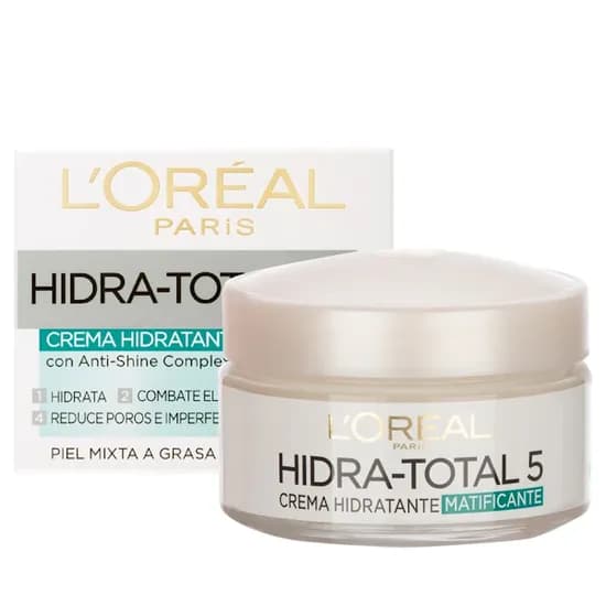 Crema Facial L’Oreál HT5 Anti Brillo Matificante Anti Shine 50ML