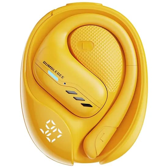 Fone de Ouvido Transformers TF-T55 - Bluetooth - com Microfone - Amarelo