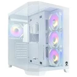 Gabinete Gamer Satellite K903 ATX / 4 Cooler / Argb - Branco