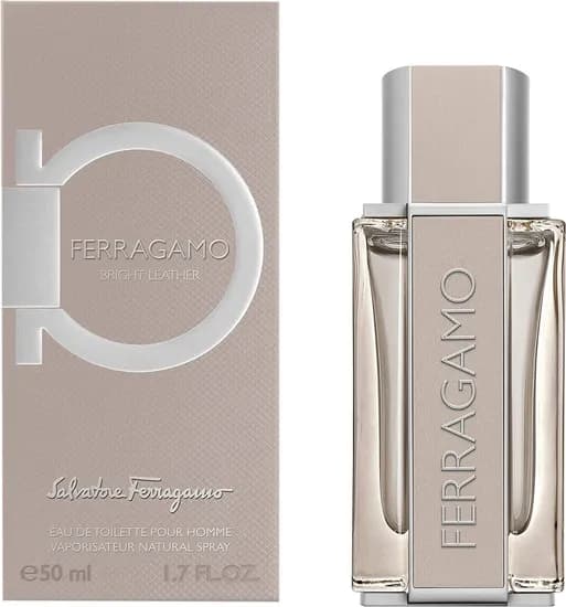 Perfume Salvatore Ferragamo Bright Leather Edt 50ML - Masculino