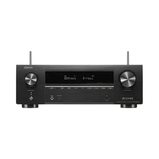 Receiver Denon AVR-X1800H 7.2 8K Ultra HD 110V Negro
