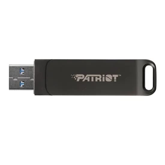 Pendrive Patriot Rage R500 512GB USB-C/USB 3.2 - Preto PE512GR500DSAD