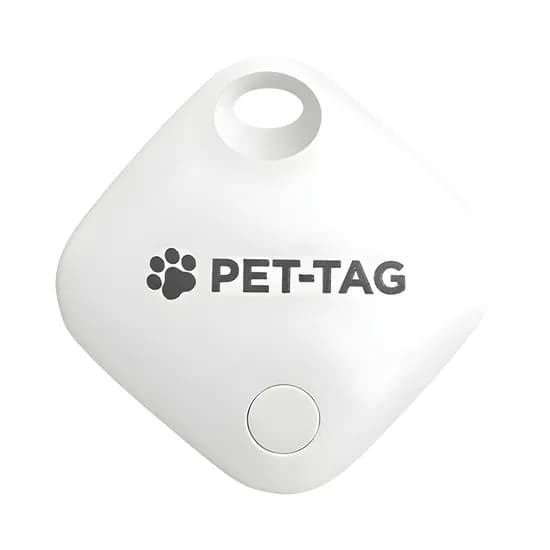 Rastreador Inteligente para Mascota Pet-Tag Navtag ITAG03 Blanco