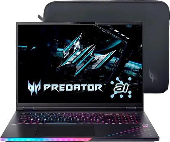 Notebook Acer PH18-73-90A6 IU9 275HX/ 32GB/ 1TB SSD/ RTX5080 16GB/ 18" Wqxga/ W11