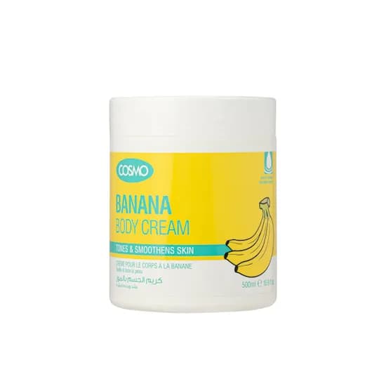 Crema Corporal Cosmo Banana Tones & Smoothens 500ML