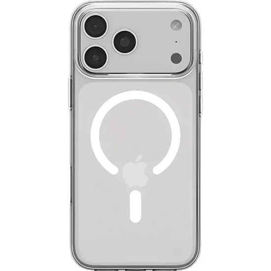 Capa Protetora Spigen Crystal Flex Magfit para iPhone 17 Pro - Clear White (ACS09630)