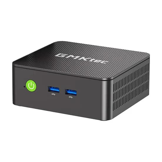 Mini PC Gmktec Nucbox G3S - Intel Alder Lake N95 - 8/256GB SSD - Cinza
