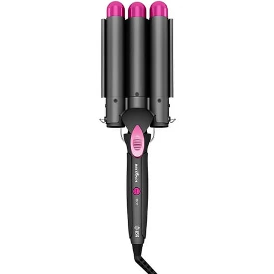 Modelador de Cabelo Triondas Britânia BECE017 de 32 MM 230 °C Bivolt - Verde/Dourado