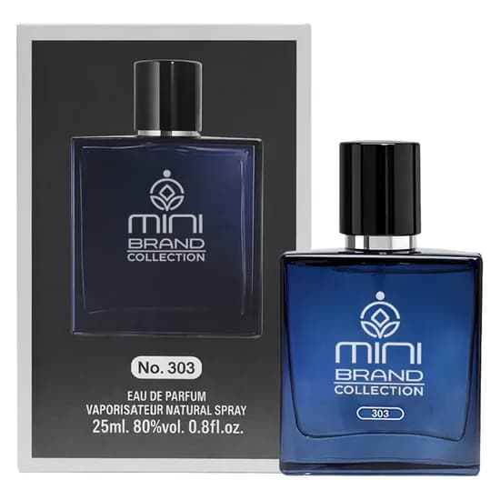 Perfume Mini Brand Collection No.303 Bleu de Chanel Eau de Parfum Masculino 25ML