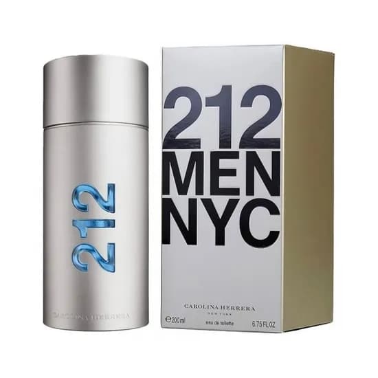 Perfume Carolina Herrera 212 Men NYC Edt Masculino 200ML