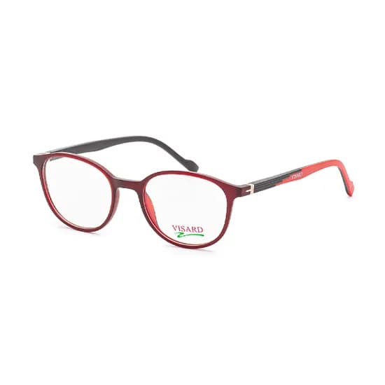 Armação para Óculos de Grau Visard MZ15-18 C.05A Tam. 50-40-140MM - Preto/Vermelho