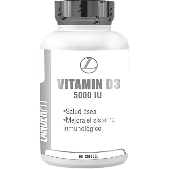 Supl. Landerfit Vitamina D3 5000 60SOFGELS