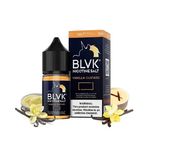 BLVK 30ML Salts Vanilla Custard 50MG