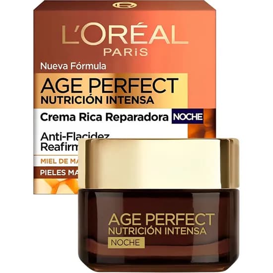 Creme Facial Noturno L’Oréal Paris Age Perfect 60+ Anti-Flacidez - 50ML