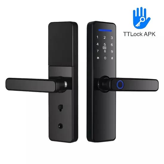 Fechadura Digital S811 BT Ttlock/Cartão/Chave Preto