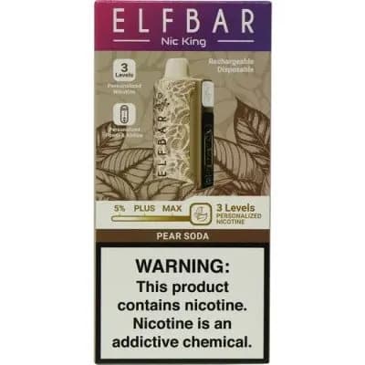 Vaper Descartavel Elfbar Nic King Pear Soda 40000 Puffs