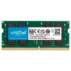 Memória Ram para Notebook Crucial DDR4 32GB 3200MHZ - CT32G4SFD832A