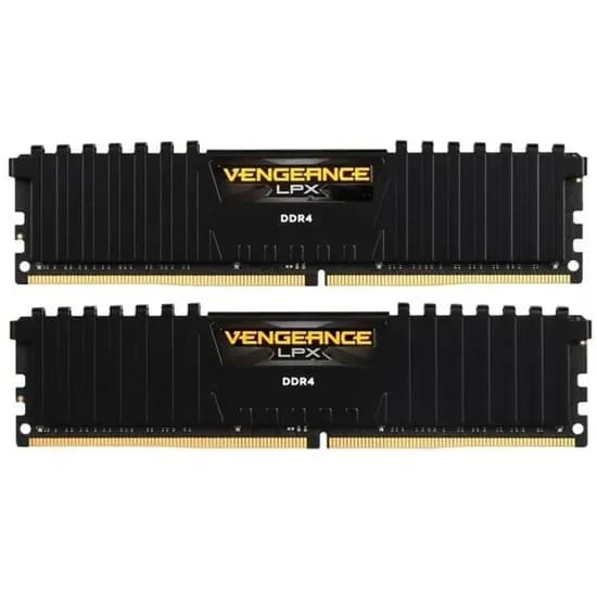 Mem DDR4 32GB 3200 Corsair Vengance LPX Black 2X16 CMK32GX4M2E3200 C16