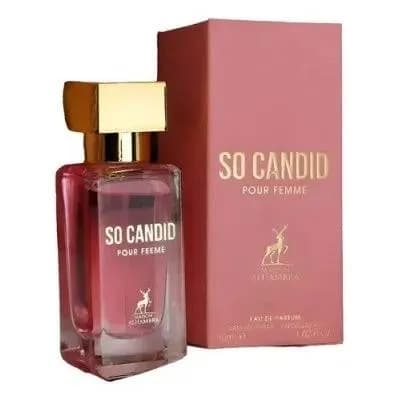 Perfume Maison Alhambra 30ML So Candid Pour Femme Feminino