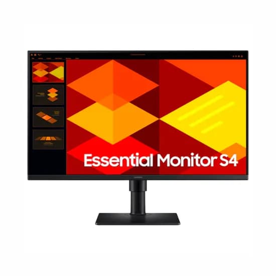 Monitor 27" Samsung Essential S4 LS27D402GANXGO Flat FHD 100HZ HDMI/DP