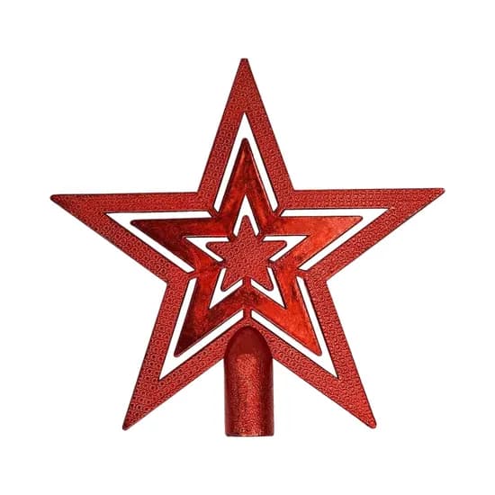 Estrella para Árbol de Navidad Life Home PCM-12245 10 CM Surtido
