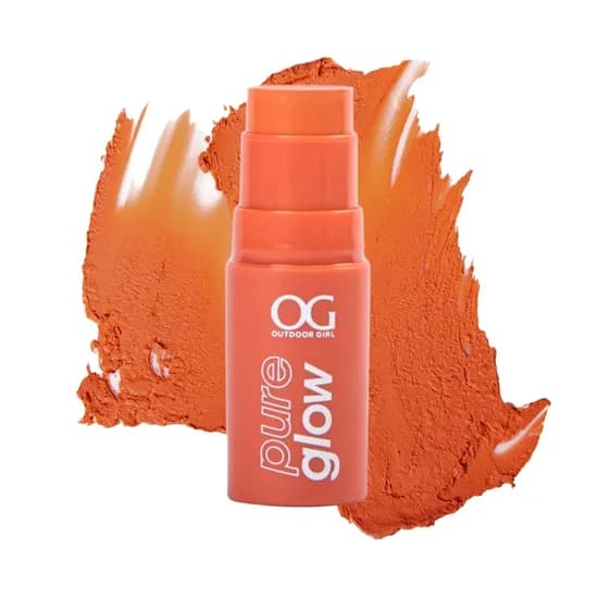Blush Em Bastão Outdoor Girl Pure Glow - CBS06 Apricot - 4GR