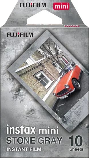 Papel Térmico Fujifilm Instanx Mini Stone Gray - (10 Unidades)