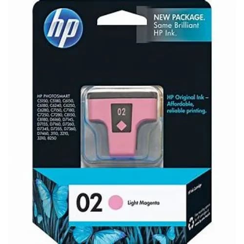 Cartucho HP 02 Magenta Light**