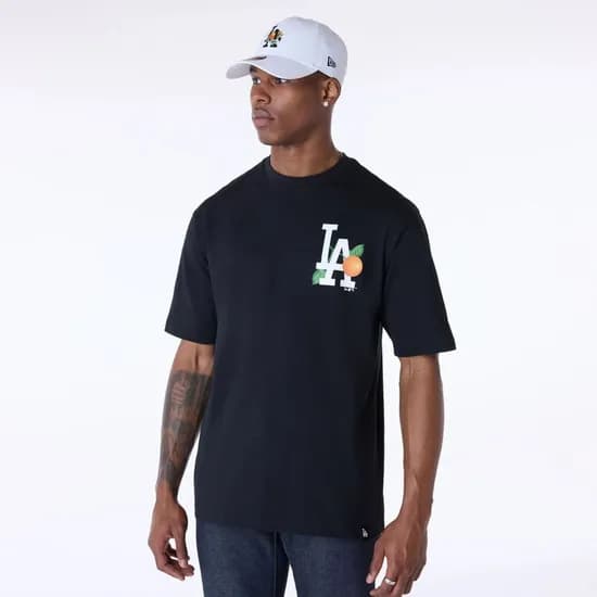 Remera New Era MLB Los Angeles Dodgers Negro