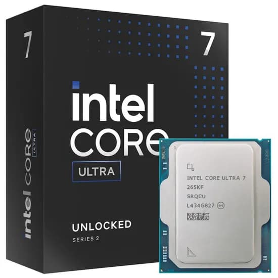 Processador Intel Core Ultra 7 265KF 3.30GHZ 30MB LGA1851 Sem Cooler