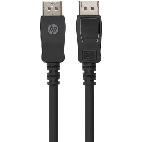 Cabo Displayport HP DP01 4K - Preto 2 Metros
