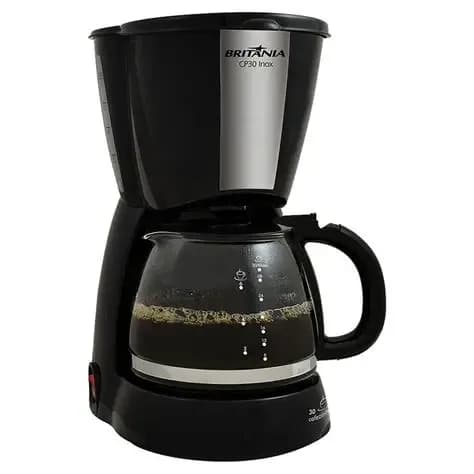 Britania CP30 Cafetera Negro Inox 127V