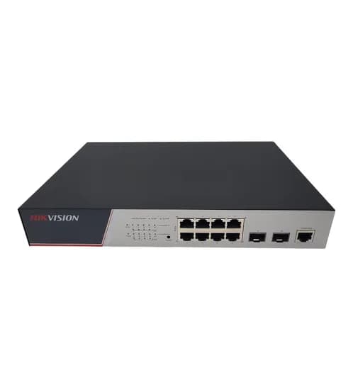 Hikvision Hub Switch 08P 10/100/1000MBPS Poe DS-3E2510P(B)