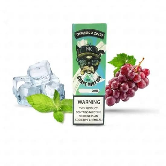 Maskking 30ML Salt Grape Mint Ice 50MG -<>