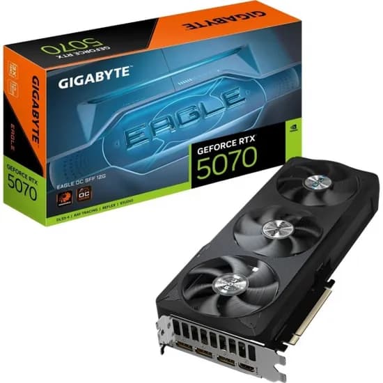 VGA RTX5070 12GB Gigabyte Eagle Oc SFF Black GV-N5070EAGLE OC-12GD