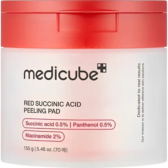 Exfoliante Red Succinic Acid Panthenol Pads Medicube - 155GR