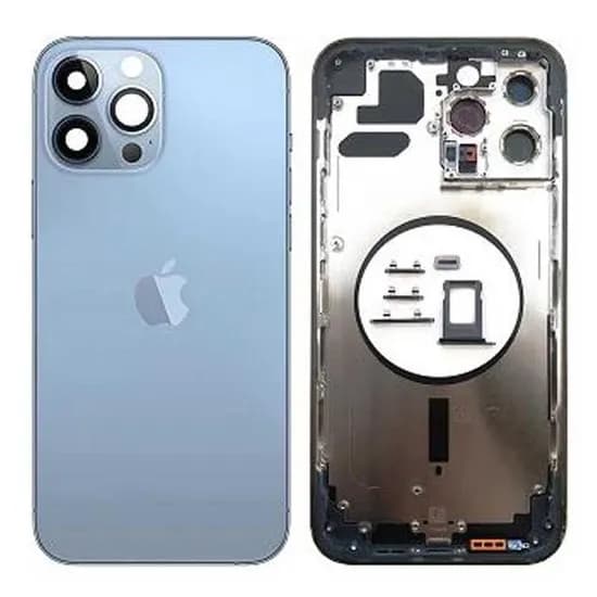 Chasis iPhone 13 Pro Max Azul(Completo)