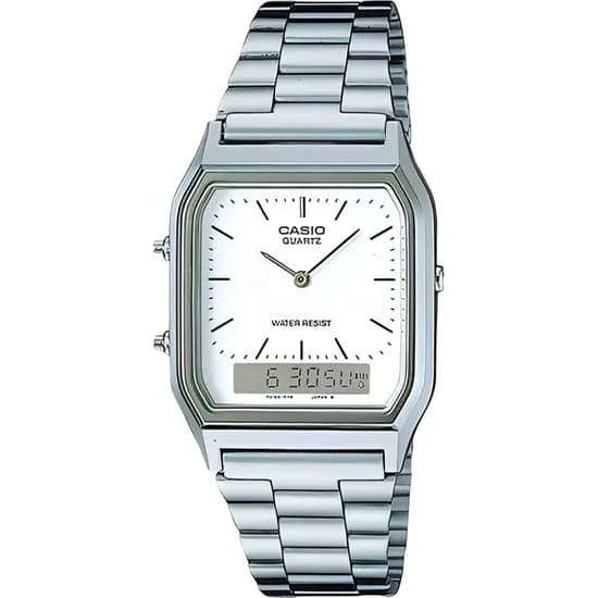 Relógio Casio Vintage AQ-230A-7DMQ - Prata