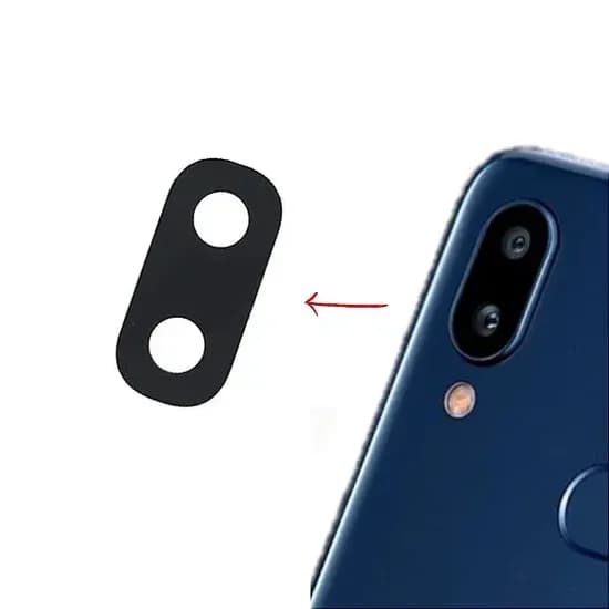 Lente Camera Samsung A10S/A107 Preto(So Vidro)